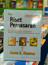 Image of Riset Pemasaran : Pendekatan Terapan