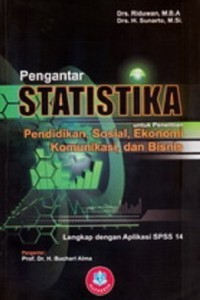 Image of Pengantar Statistika: Untuk penelitian pendidikan, sosial, ekonomi komunikasi, dan bisnis