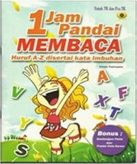 Image of 1 Jam Pandai Membaca Huruf A-Z disertai kata imbuhan