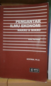 Image of Pengantar Ilmu Ekonomi Makro & Mikro