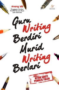 Image of Guru Writing Berdiri Murid Writing Berlari