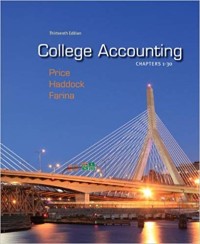 Image of College accounting: chapters 1-30