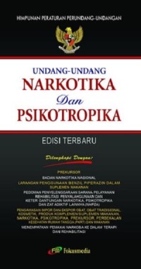 Image of Undang-undang narkotika dan psikotropika
