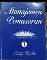 Image of Manajemen Pemasaran = Marketing Management