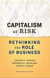 Image of Capitalism at Risk: Rethinking the Role of Business
