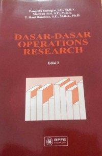 Image of Dasar-Dasar Operations Research