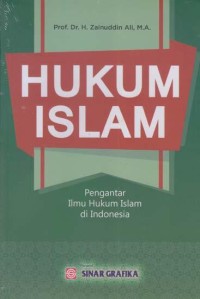 Image of Hukum Islam: Pengantar Ilmu Hukum Islam di Indonesia