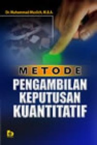 Image of Metode Pengambilan Keputusan Kuantitatif