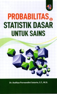 Image of Probabilitas Statistik Dasar Untuk Sains