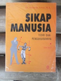 Image of Sikap Manusia( Teori dan Pengukurannya