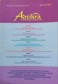 Image of Adzikra: Jurnal Komunikasi & Penyiaran Islam