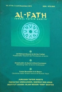 Image of Al FATH: Jurnal Tafsir Hadits