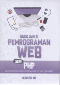 Image of Buku sakti pemrogaraman web seri PHP
