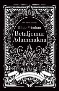 Image of Kitab primbon betaljemur adammakna