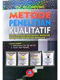 Image of Metode Penelitian Kualitatif