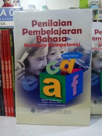 Image of Penilaian pembelajaran bahasa berbasis kompetensi
