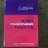 Image of Ilmu Mushthalah Hadits (ilmu hadits)
