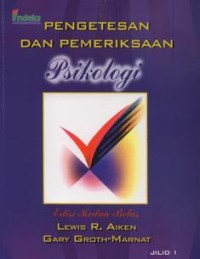 Image of Pengetesan dan Pemeriksaan Psikologi Jilid 1