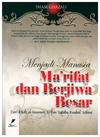 Image of Menjadi Manusia Ma'rifat dan Berjiwa Besar