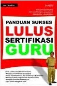 Image of Panduan sukses lulus sertifikasi guru